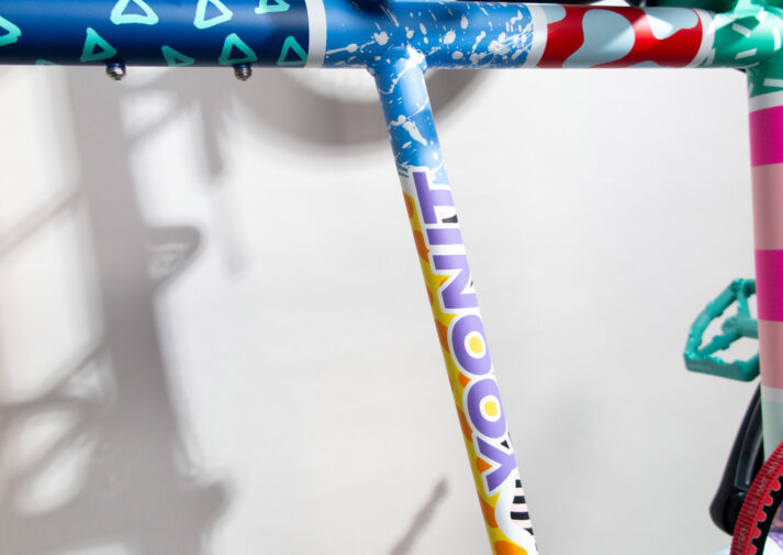 YOONIT x Curtis Bullock Frame Collab Mini Cargobike - CB04 - Detailansicht